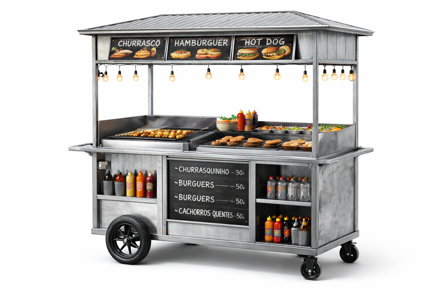 Fabricação de Barraca de Lanche