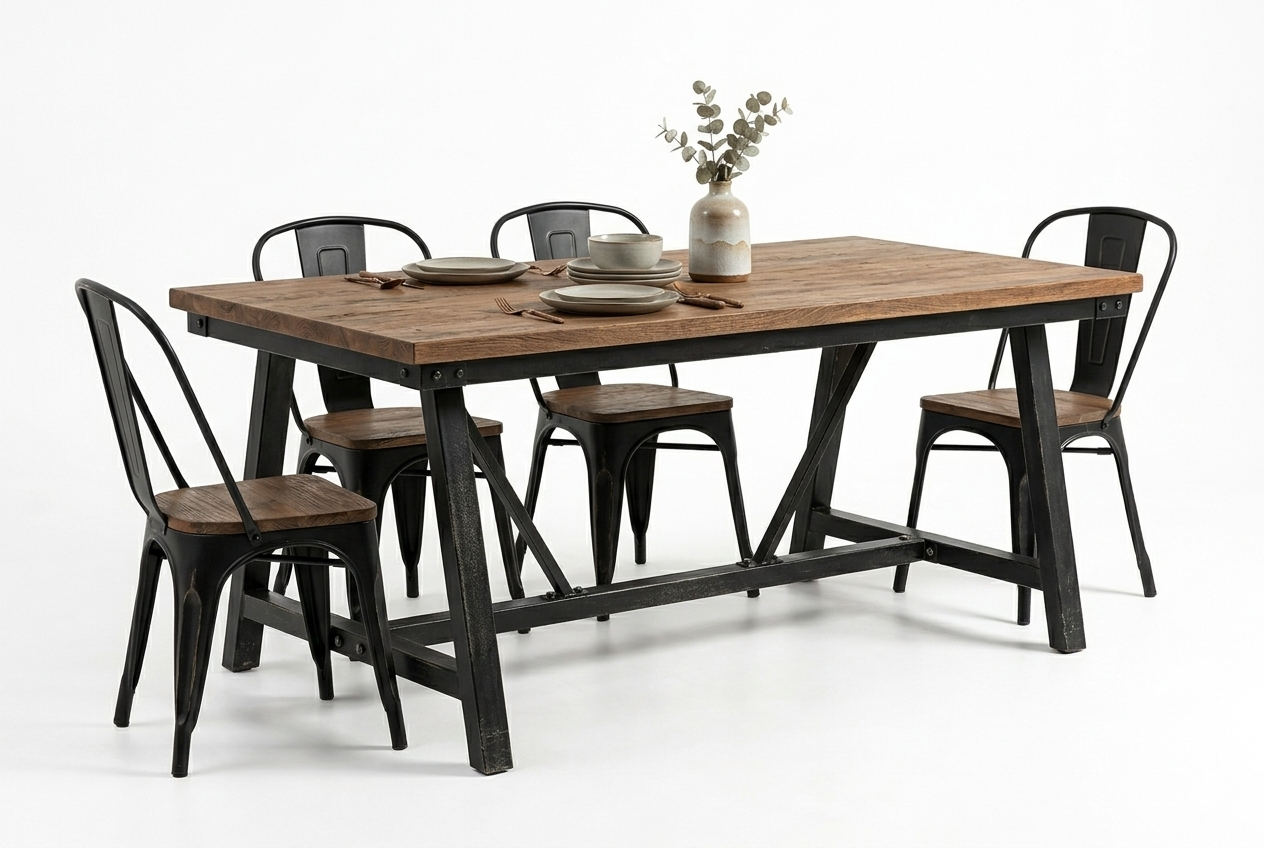 Fabricação de Mesa de Jantar